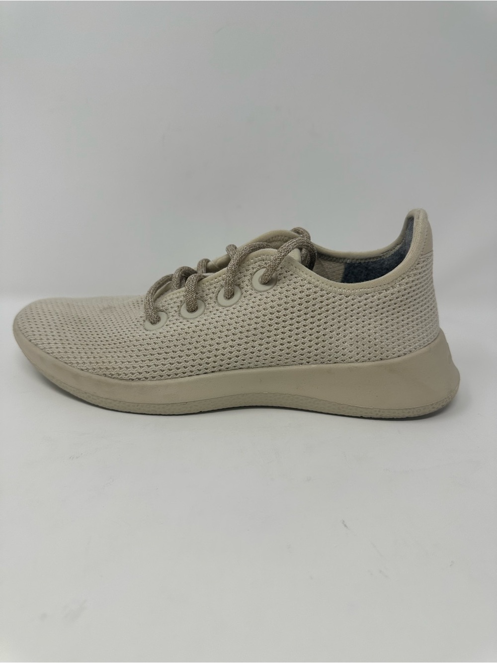 Allbirds Women’s Tree Runner NZ Rugged Beige / Stone Cream Sole Sz 9